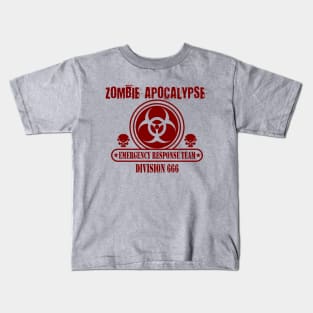 Zombie Apocalypse Response Team Kids T-Shirt